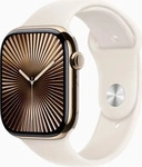 Apple MWYY3QF/A, Apple Watch Series 10 (GPS + Cellular) - 46 mm Gold-Titan -