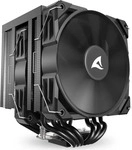 Sharkoon A60, Luftk&uuml;hlung, 12 cm, 500 RPM, 1800 RPM, 121,55 m&sup3;/h, Schwarz