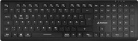 Sharkoon OfficePal K30W bk, Kabellos, USB, Scherenschalter, QWERTZ, Schwarz