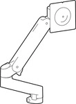 Ergotron 98-734-293, Ergotron LX Pro - Befestigungskit (Monitorarm,...
