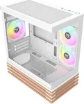 Thermaltake CA-1Z4-00M6WN-WS, Thermaltake View 170 WS ARGB Snow, Micro Tower, PC,