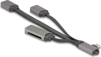 Delock 64303, Delock Hub - 1 x USB 3.2 Gen 1 + 1 x USB 2.0