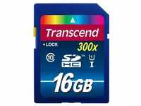 Transcend TS16GSDU1, Transcend Premium - Flash-Speicherkarte - 16 GB - UHS Class 1 /