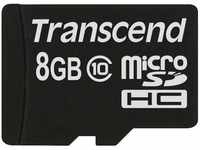 Transcend TS8GUSDC10, Transcend Premium - Flash-Speicherkarte - 8 GB - Class 10 -