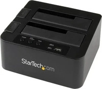 StarTech.com SDOCK2U33RE, StarTech.com Dual-Bay Festplatten-Kopierer, USB 3.0 / eSATA