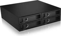 ICY BOX 20322, ICY BOX IB-2242SSK - Laufwerksschachtadapter - 5,25" bis 4 x 2,5"
