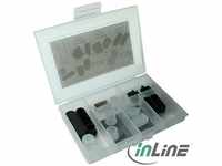 InLine 59941A, InLine Dust Cover Set for multimedia HDMI DVI RCA Antenna -