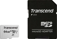 Transcend TS64GUSD300S-A, Transcend 300S - Flash-Speicherkarte (Adapter