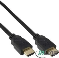 InLine 17601P, InLine HDMI Kabel - HDMI-High Speed - ST / ST - verg. Kontakte -