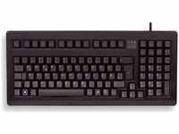 Cherry G80-1800LPCEU-2, CHERRY MX1800 - Tastatur - PS/2, USB - USA - Schwarz