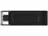 Kingston DT70/64GB, Kingston DataTraveler 70 - USB-Flash-Laufwerk - 64 GB - USB-C 3.2