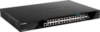 D-Link DGS-1520-28MP/E, D-Link DGS 1520-28MP - Switch - L3 - Smart - 20 x 10/100/1000