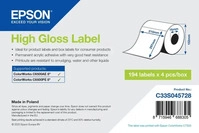 Epson C33S045728, Epson Hochgl&auml;nzend - permanenter Acrylklebstoff - mikropor&ouml;s -