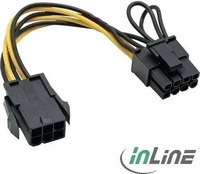 InLine 26626, InLine Stromadapter intern - 6pol zu 8pol