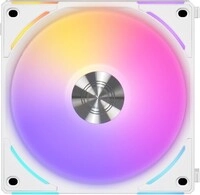 LIAN LI UF-AL120V2-1W, Lian Li UNI FAN AL V2 - Gehäuselüfter - 120 mm - weiß LIAN LI UF-AL120V2-1W, Lian Li UNI FAN AL V2 - Gehäuselüfter - 120 mm - weiß