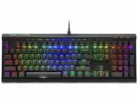 Sharkoon Skiller SGK60 - Tastatur - Hintergrundbeleuchtung - USB-C - QWERTY - USA