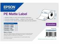 Epson C33S045547, Epson Etikettenrolle, Kunststoff, 102x51mm, passt für: Epson