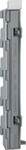 Hager ZZ55SAVE, Hager Sammelschienenverbinder Feld/Feld 5polig CU12x5mm 250A