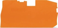 Wago 2016-7192, Wago Abschlussplatte u. Zwischenplatte 2016-7192 orange