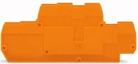Wago 870-574, 25 St. Wago Abschluss- und Zwischenplatte 2mm dick orange 870-574,
