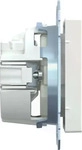 Merten MEG2301-0419, Merten MEG2301-0419 SCHUKO-Steckdose Steckklemmen...