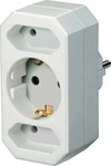 Brennenstuhl 1508050, Brennenstuhl Adapterstecker Euro 2+ Schutzkontakt 1