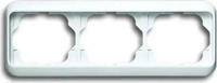 Busch-Jaeger 2CKA001754A2718, Busch-Jaeger 1723-24G Abdeckrahmen 3-fach Rahmen