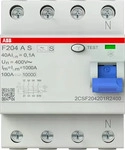 ABB 2CSF204201R2400, ABB F204 A S-40/0,1 FI-Schutzschalter 4P,Typ