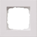 Gira 0211295, Gira Abdeckrahmen 211295 1fach flach E2 reinweiss