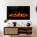 Noble Flame FKD-0362.0920, Noble Flame PARIS schwarz 920 [Elektrokamin