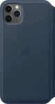 Apple MY1P2ZM/A, Apple Original Leather Folio Case iPhone 11 Pro Max Deep Sea Blue -