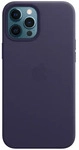 Apple MJYT3ZM/A, Apple Original Leder MagSafe H&uuml;lle iPhone 12 Pro Max Deep Violet -