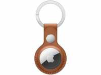 Apple MX4M2ZM/A, Apple Original AirTag Leder Schlüsselanhänger saddle brown -