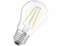 OSRAM Retrofit E27 LED Lampe 1,5W P15 Filament klar warmweiss wie 15W