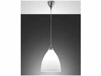 Fabas Luce Pendelleuchte Provenza E27 Ø270mm Weiß, made in Italy 8019282022664