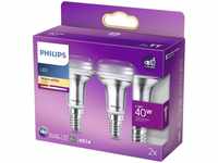 Philips Reflektor LED Lampe E14 R50 36° 2,8W 210lm warmweiss 2700K wie 40W