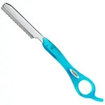 Feather Rasiermesser Razor Transparent - Aquablau
