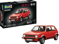 Revell RE 05623, Revell Geschenkset - 50 Jahre VW Golf 1 GTi