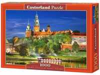 Castorland CAS 1030272, Castorland Wawel Castle by night,Poland,Puzzle 1000
