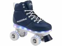 Hudora 13122, HUDORA Roller Skates Advanced, navy LED, Gr. 29-38