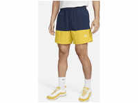 Nike FB7811-411, Nike - Club Color Blocked Woven Shorts - Shorts-Sport blau / gelb