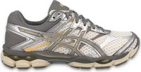 Asics 1203A733-101, Asics - Gel-Cumulus 16 - Sneaker wei&szlig; grau Herren