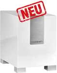 Quadral Qube CS10 Subwoofer - Hochglanz weiss