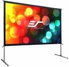 Mobile Rahmenleinwand / Fu&szlig;ball Gartenleinwand Elite Screens Yardmaster 2 - 221 x