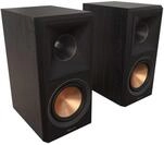 Klipsch RP-500M II Kompaktlautsprecher - Ebenholz Schwarz (Paar)