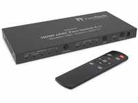 FeinTech HDMI eARC Pass Switch 4x1 für Soundbar (VAX04101)