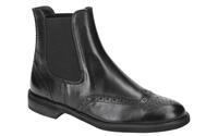 Paul Green Damen Stiefeletten 8070-020 Schwarz Echtleder Chelsea Boots Blocka...