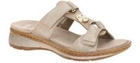 ara HAWAII 2.0 12-29003 09 beige - bequeme Pantolette f?r Damen