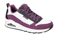 Skechers UNO 177105 PRBK violett - sportliche Halbschuhe f?r Damen