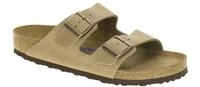 Birkenstock 552811 Arizona BS Herren Pantolette Braun Tabacco Fu?bett Soft.fi...